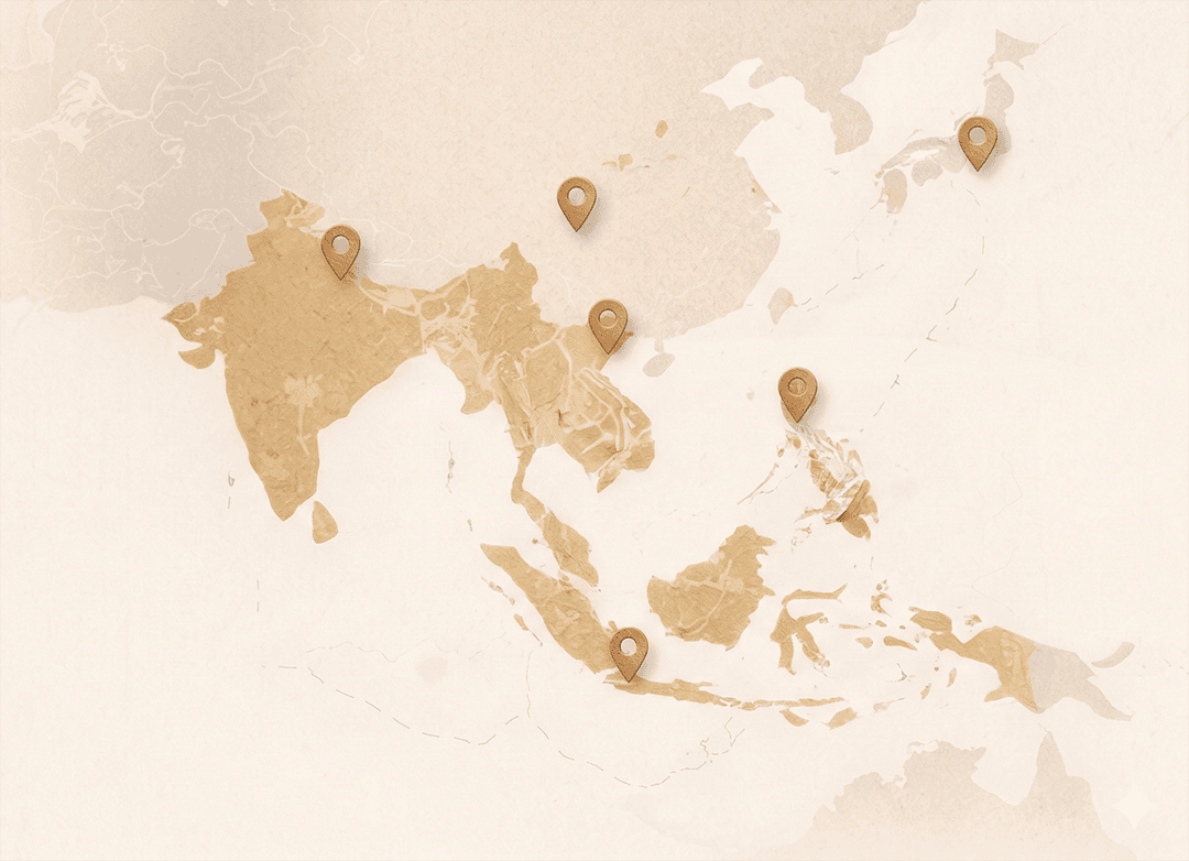 Regional presence map
